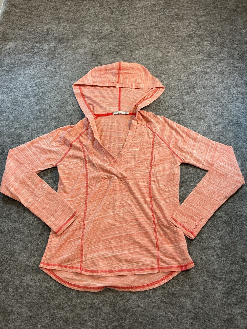 Prana Women’s Coral Hooded Swim Cover-Up Top Size S